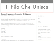 Tablet Screenshot of ilfilocheunisce.it